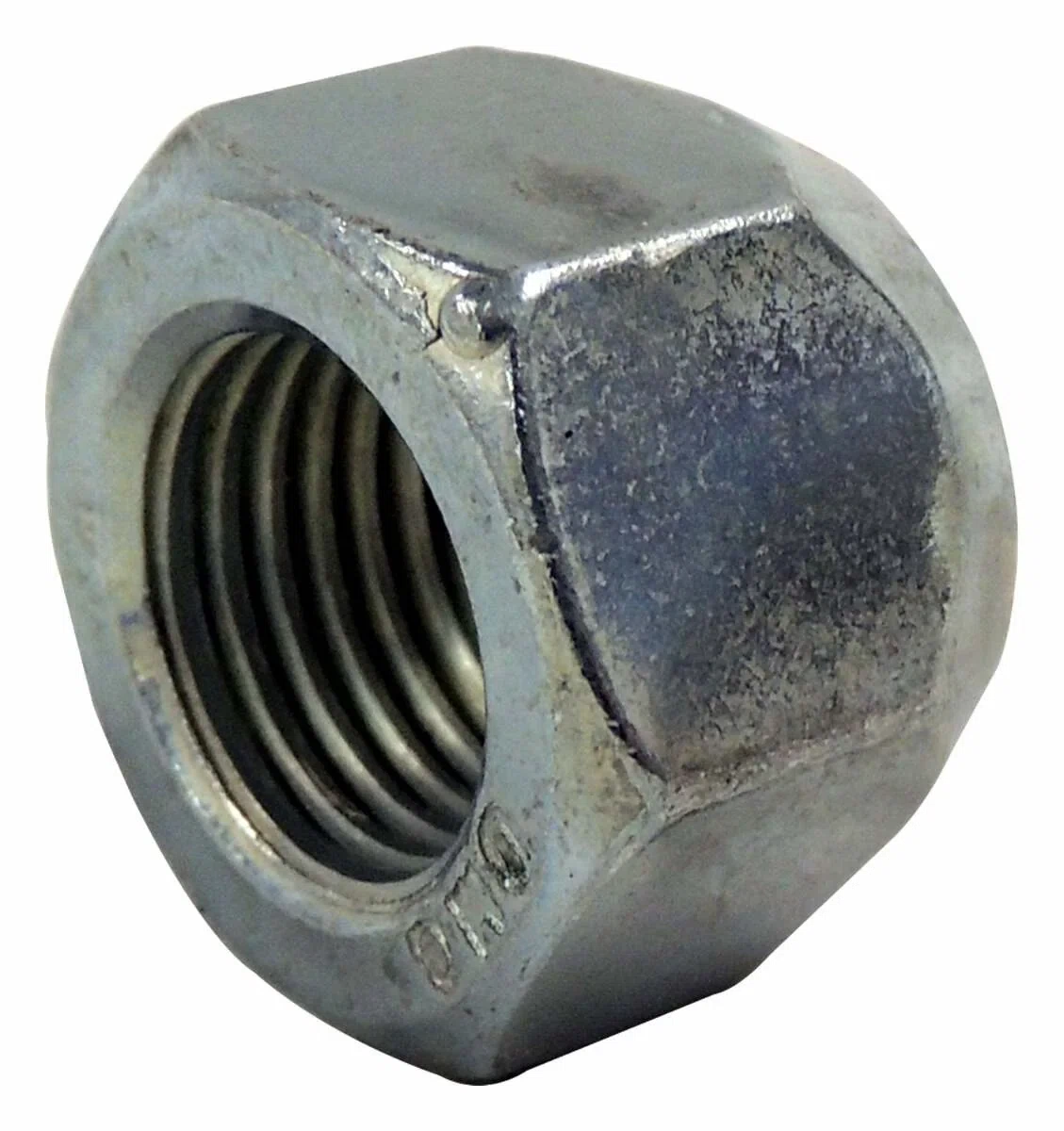 Vintage - Steel Silver Lug Nut - JA000476